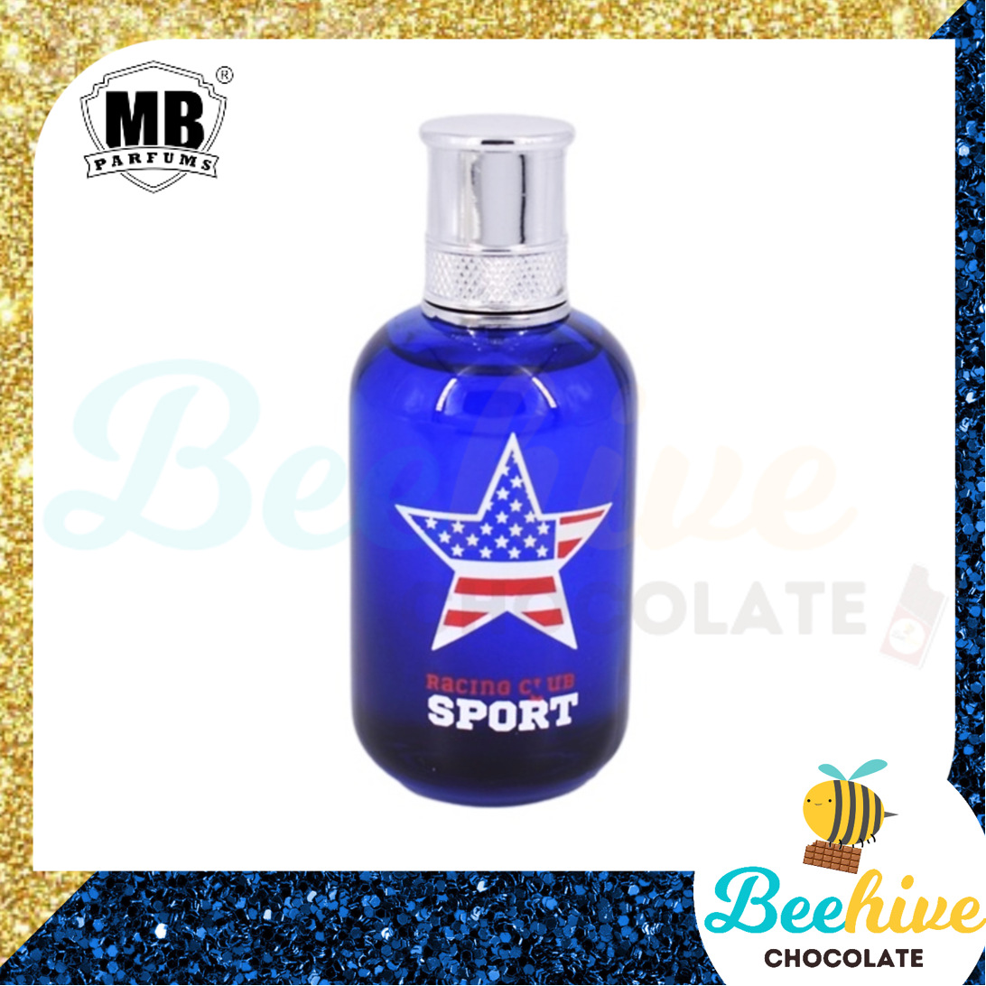 MB Parfums Racing Club Sport Perfume For Men EDP 100ml